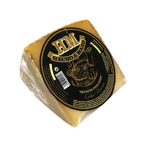 Christmas Offer - CURED SHEEP CHEESE AGED GRAN RESERVA 12 MONTHS (Queso de Oveja Añejo) Aged pasteurized sheep's milk cheese 3kg and 330g