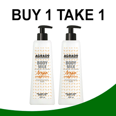 Agrado Buy 1 Take 1 Body Milk Argan 400ml