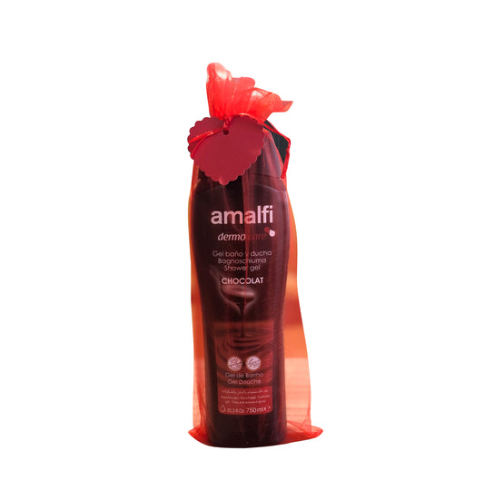 Valentine Gift Set - Amalfi Bath and Shower Gel Chocolate 750ml