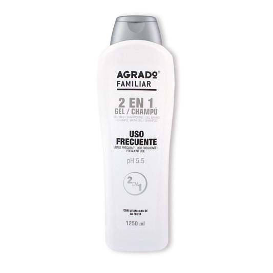 Agrado 2 in 1 Bath Gel and Shampoo 1,250ml